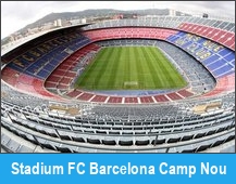 Stadium FC Barcelona Camp Nou