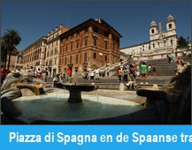 Piazza di Spagna en de Spaanse trappen