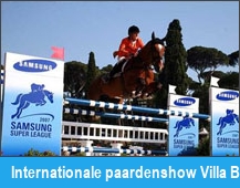 Internationale paardenshow Villa Borghese