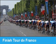 Finish Tour de France